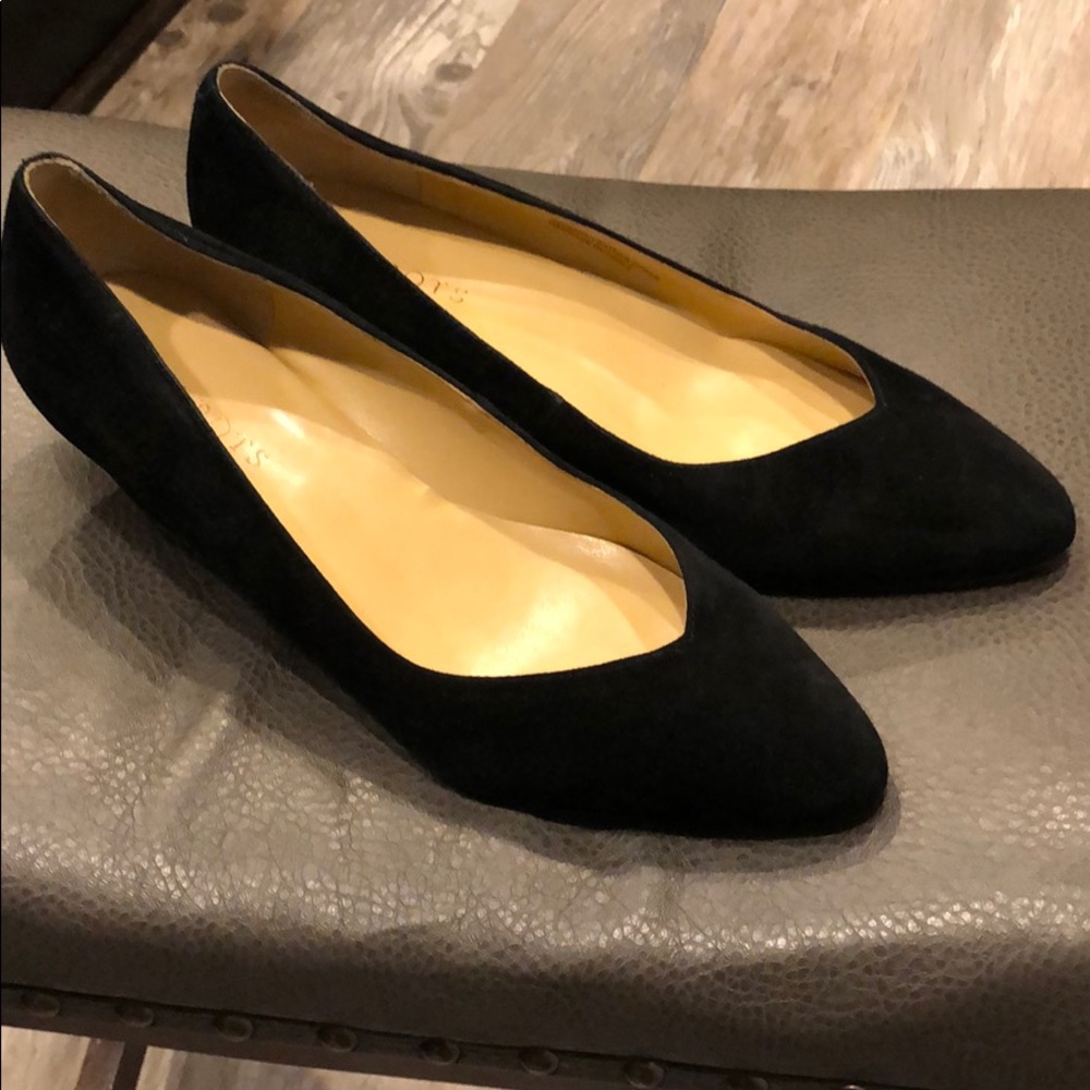 TALBOTS 🌸EUC🌸 Black Genuine Soft Suede Shoes